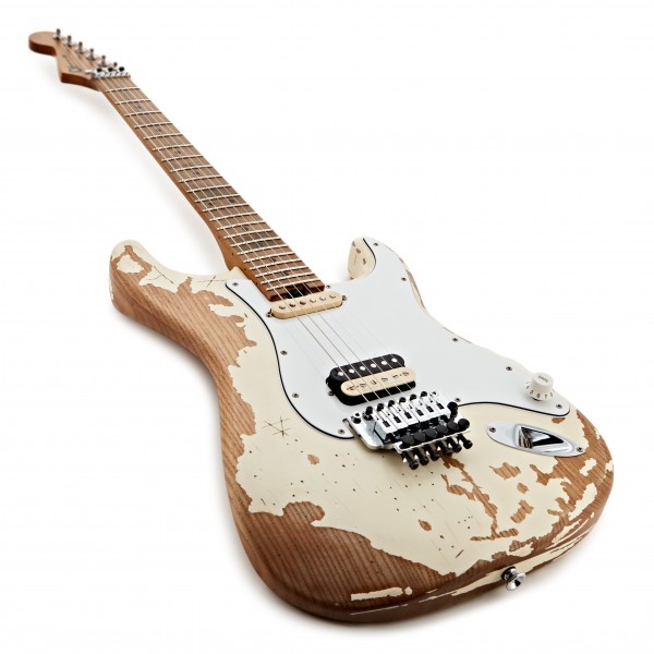 Charvel Henrik Danhage Ltd Ed Signature Pro-Mod So-Cal, White Relic