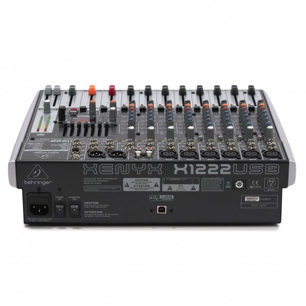 Behringer XENYX X1222USB 12 Channel Analog Mixer Secondhand at Gear4music
