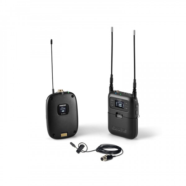 Shure SLXD15/DL4 Portable Wireless Lavalier System with DL4B - Full System