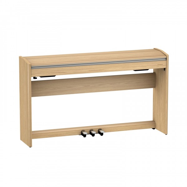 Roland F701 Digital Piano, Light Oak, CLosed