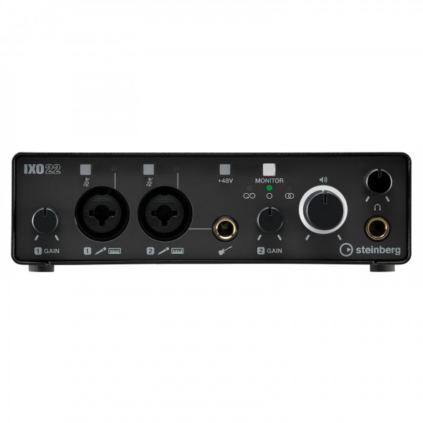 Steinberg IXO22 USB-C Audio Interface, Black at Gear4music