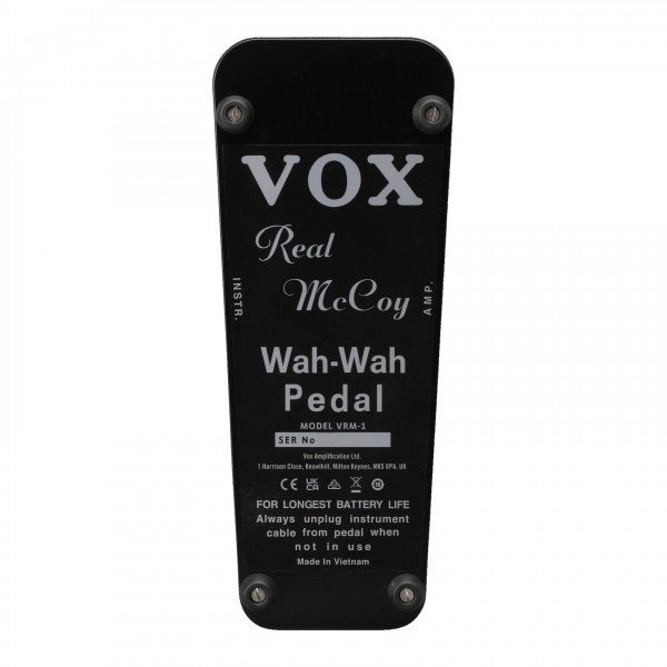 ギター VOX Real Mccoy Wah VRM-1 Vox Pedał VRM-1 Real McCoy Wah Wah | Gear4music