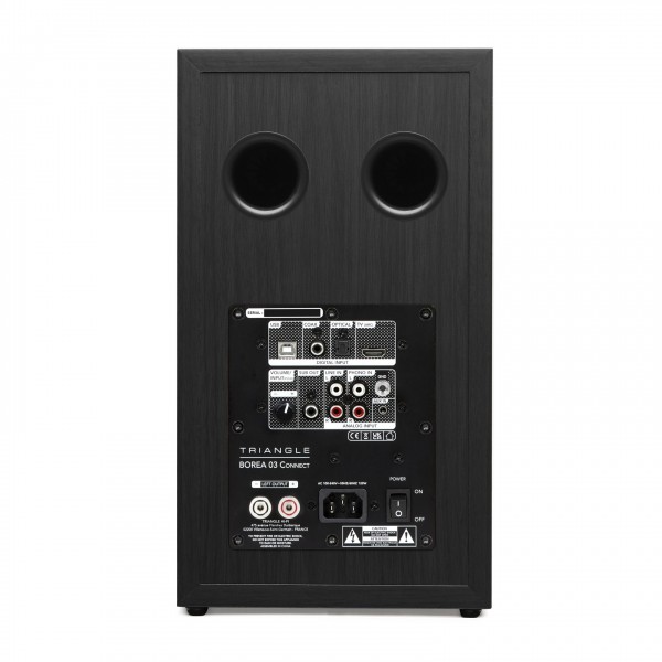 Triangle Borea BR03 Connect Active Speakers (Pair), Black Ash at