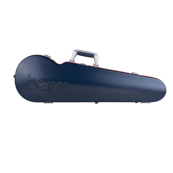 BAM Graffiti Hightech Contoured Violin Case, Blue & Red
