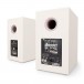 Triangle Borea BR02 Connect Active Speakers (Pair), Cream Full Back View