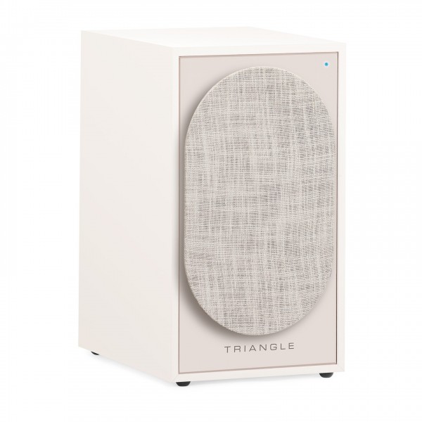 Triangle Borea BR02 Connect Active Speakers (Pair), Cream Grille View