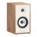 Triangle Borea BR02 Connect Active Speakers (Pair), Light Oak Front View 2