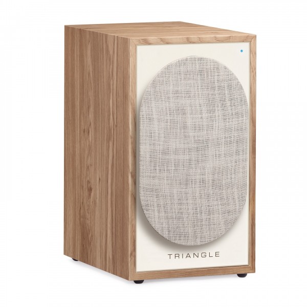Triangle Borea BR02 Connect Active Speakers (Pair), Light Oak Grille View