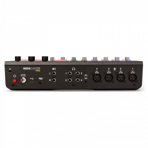 Rode RodeCaster Pro Integrated Podcast Production Console - Back