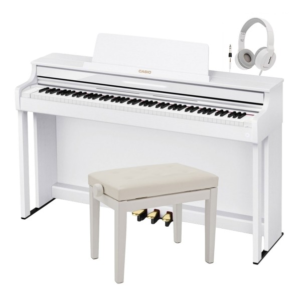 Casio AP 550 Digital Piano Package, White