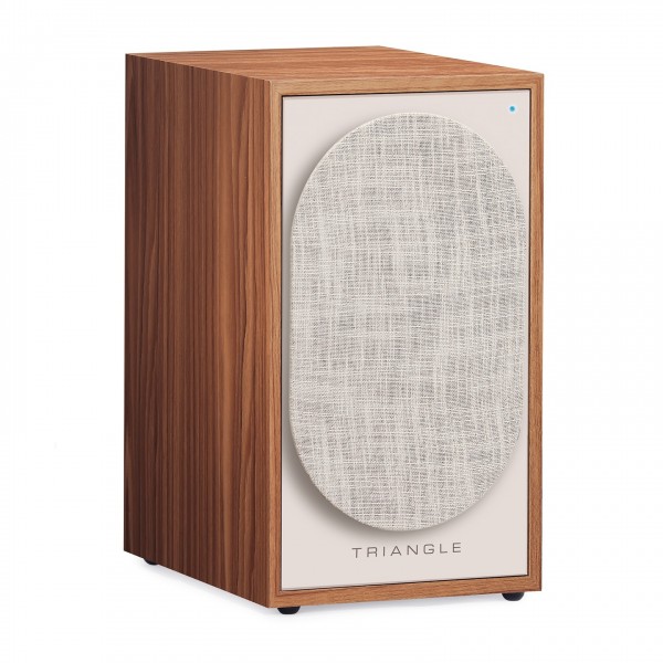 Triangle Borea BR02 Connect Active Speakers (Pair), Oak Grille View