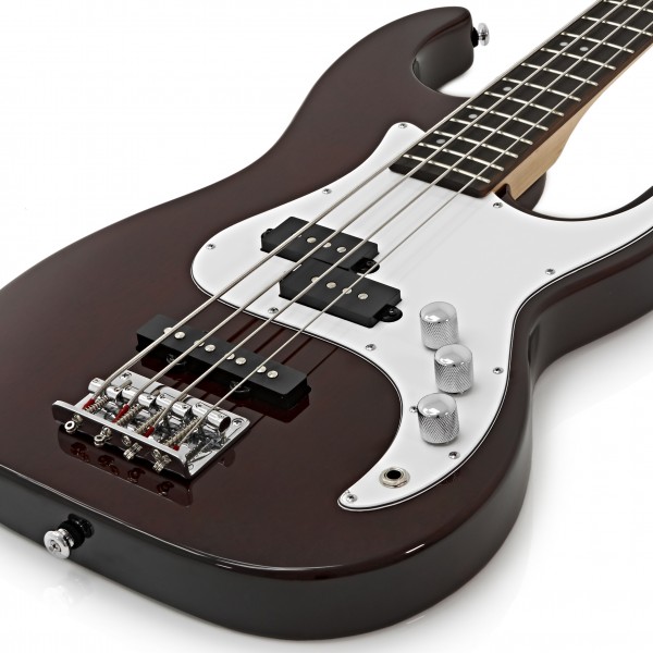 Greg Bennett Corsair CR-13 Bass Guitar, Wine Red at Gear4music