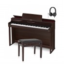 Casio AP-550 Digital Piano Package, Brown
