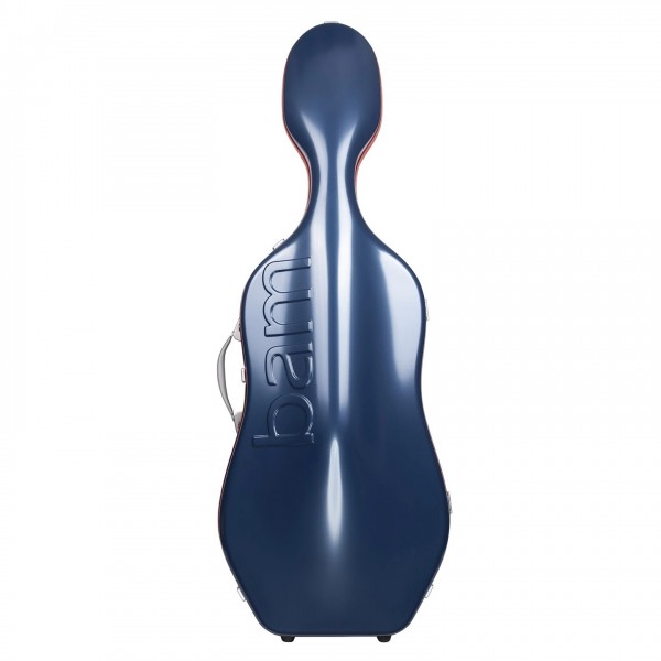 BAM Graffiti Hightech Slim Cello Case, Blue & Red