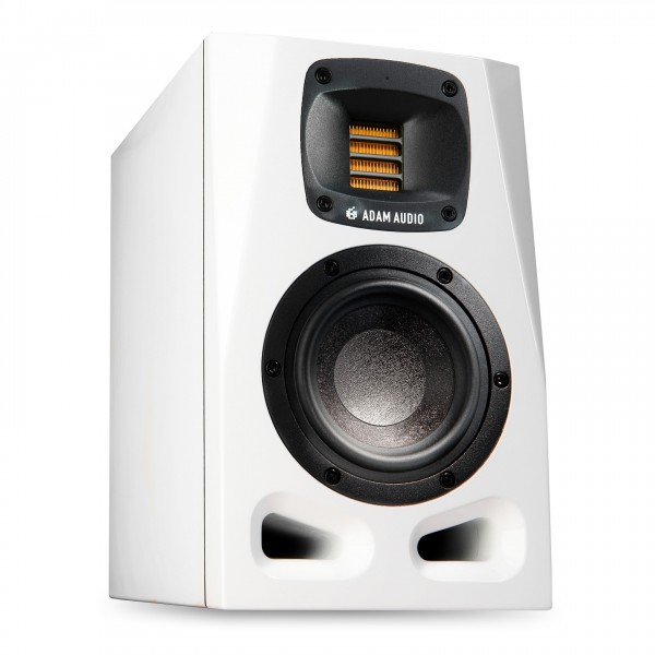 ADAM Audio A4V, Active Studio Monitor, White - Angled