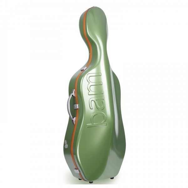 BAM Graffiti Hightech Slim Cello Case, Green & Orange