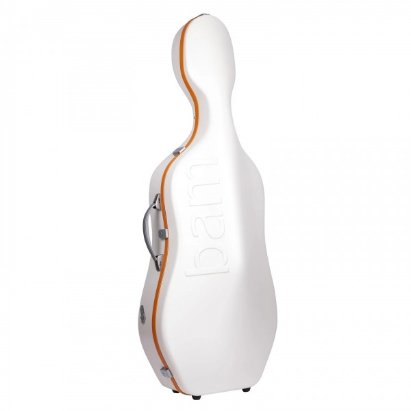 BAM Graffiti Hightech Slim Cello Case, White & Orange