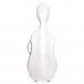 BAM Graffiti Hightech Slim Cello Case, White & Orange- Front