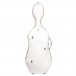 BAM Graffiti Hightech Slim Cello Case, White & Orange - Back