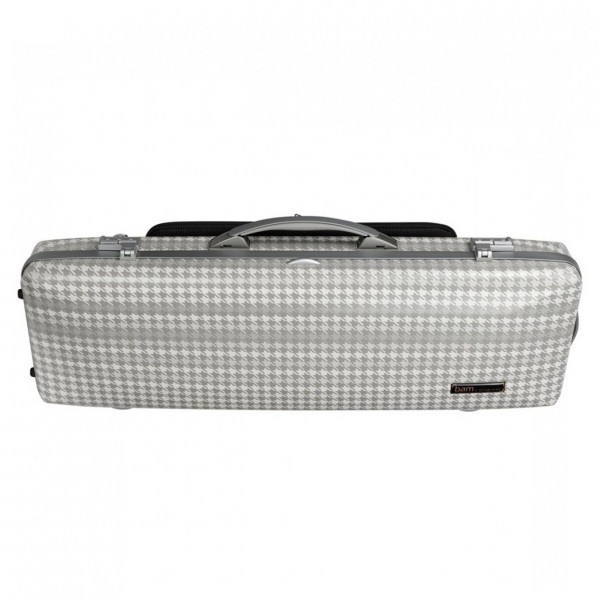 BAM Cabourg Hightech Oblong Viola Case, Silver, Limited Edition - Angle
