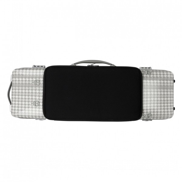 BAM Cabourg Hightech Oblong Viola Case, Silver, Limited Edition - Backpack Strap