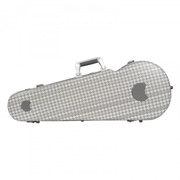 BAM Cabourg Hightech Contoured Viola Case, Silver, Limited Edition - back
