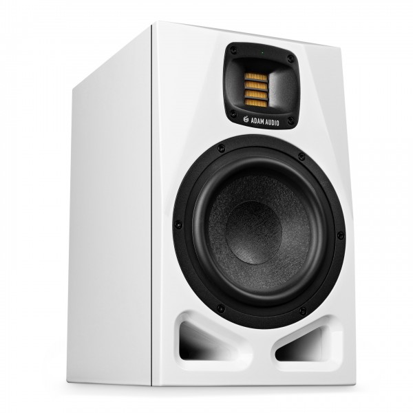 ADAM Audio A7V Active Studio Monitor, White - Angled