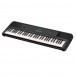 Yamaha PSR E283 Portable Keyboard, Black- Side
