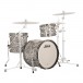 Ludwig Classic Maple 20'' 3pc Downbeat Shell Pack, White Abalone