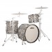 Ludwig Classic Maple 22'' 3pc FAB Shell Pack, White Abalone