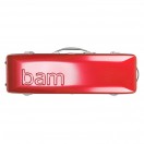 BAM Graffiti Hightech Oblong Viola Case, Raspberry Red & Silver