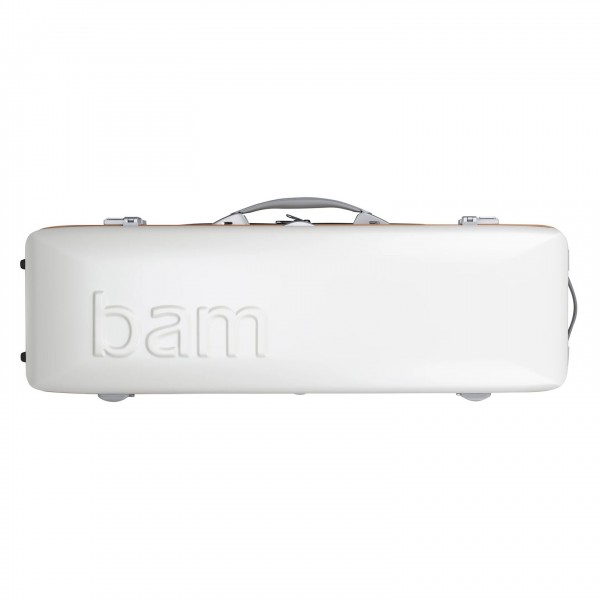 BAM Graffiti Hightech Oblong Viola Case, White & Orange