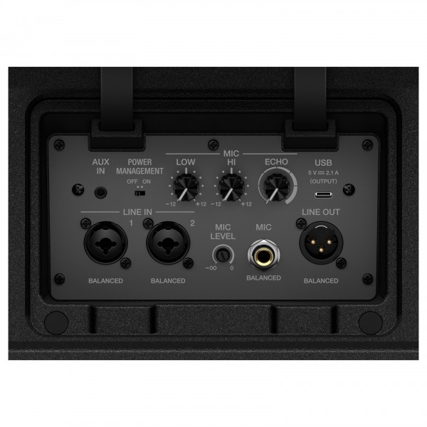AlphaTheta WAVE-EIGHT Wireless Active Loud Speaker, Single - Controls