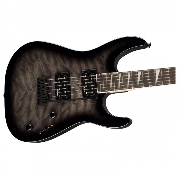 Jackson JS Series Dinky JS20 DKQ 2PT, Transparent Black Burst