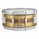 Ludwig 14 x 6.5'' Raw Bronze Striped Snare - Tensioner 