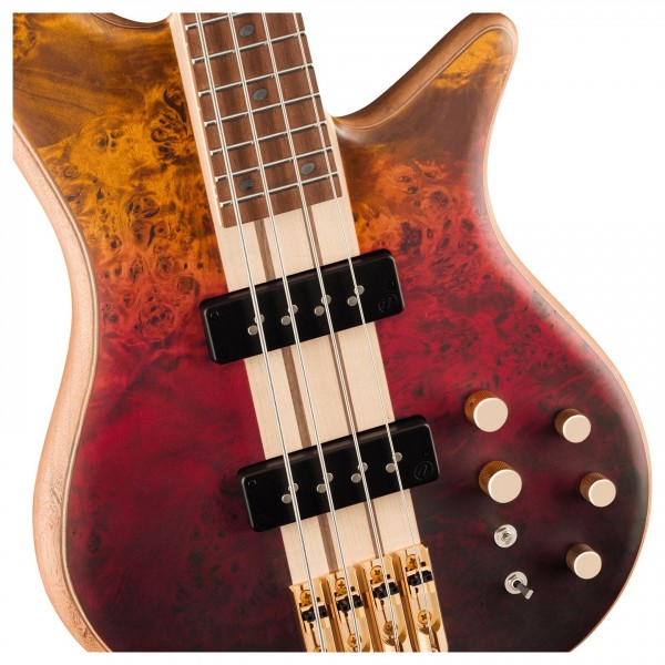 Jackson Pro Series Spectra Bass SBP IV, Firestorm Fade hardware