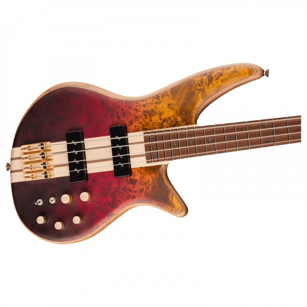 Jackson Pro Series Spectra Bass SBP IV, Firestorm Fade body