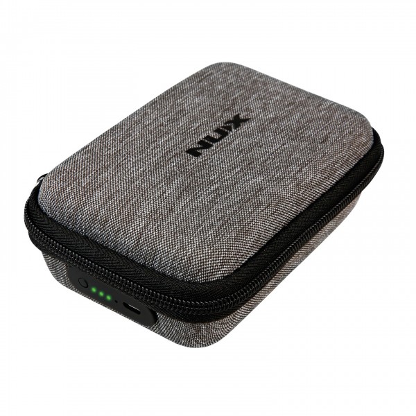NUX B-5RC Rechargeable Wireless Guitar Bug Set 2.4GHz - Case, Closed