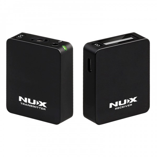 NUX B-10 Vlog 2.4GHz Microphone System - Pair, Angled