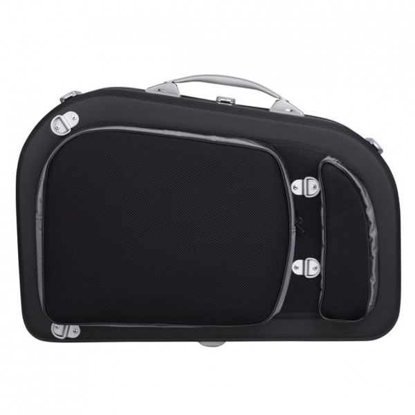 BAM Panther Hightech French Horn XL Case, Black BAM Panther Hightech French Horn XL Case, Black - Back 