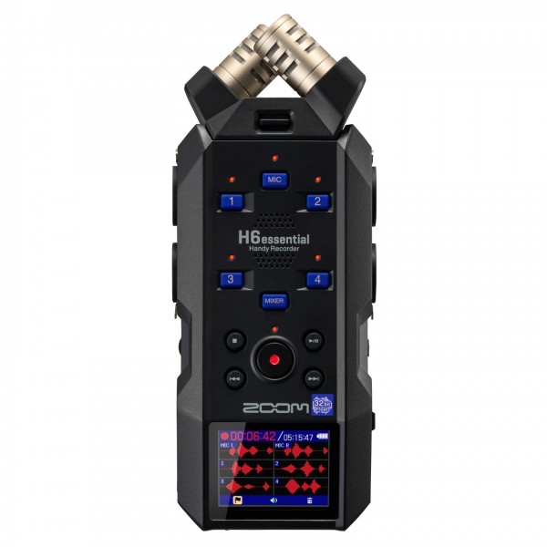 Zoom H6essential 32-Bit 6 Track Recorder - Front