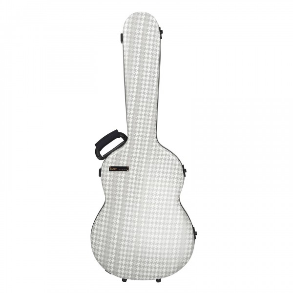 BAM Cabourg Hightech Classical Guitar Case, Black - Front