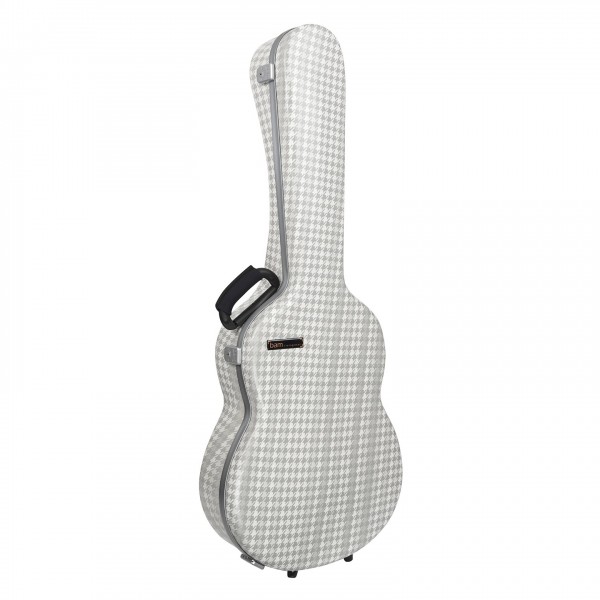 BAM Cabourg Hightech Classical Guitar Case, Silver