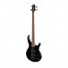 Cort C4 Deluxe, Black - Front, Angled