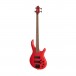 Cort C4 Deluxe, Candy Red - Front, Angled