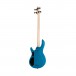Cort C4 Deluxe, Candy Blue - Back, Angled