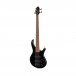 Cort C5 Deluxe, Black - Front, Angled