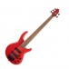 Cort C5 Deluxe, Candy Red - Front