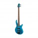 Cort C5 Deluxe, Candy Blue - Front, Angled