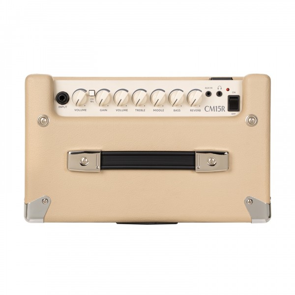 Cort CM15R 15w Practice Amp, White Sand